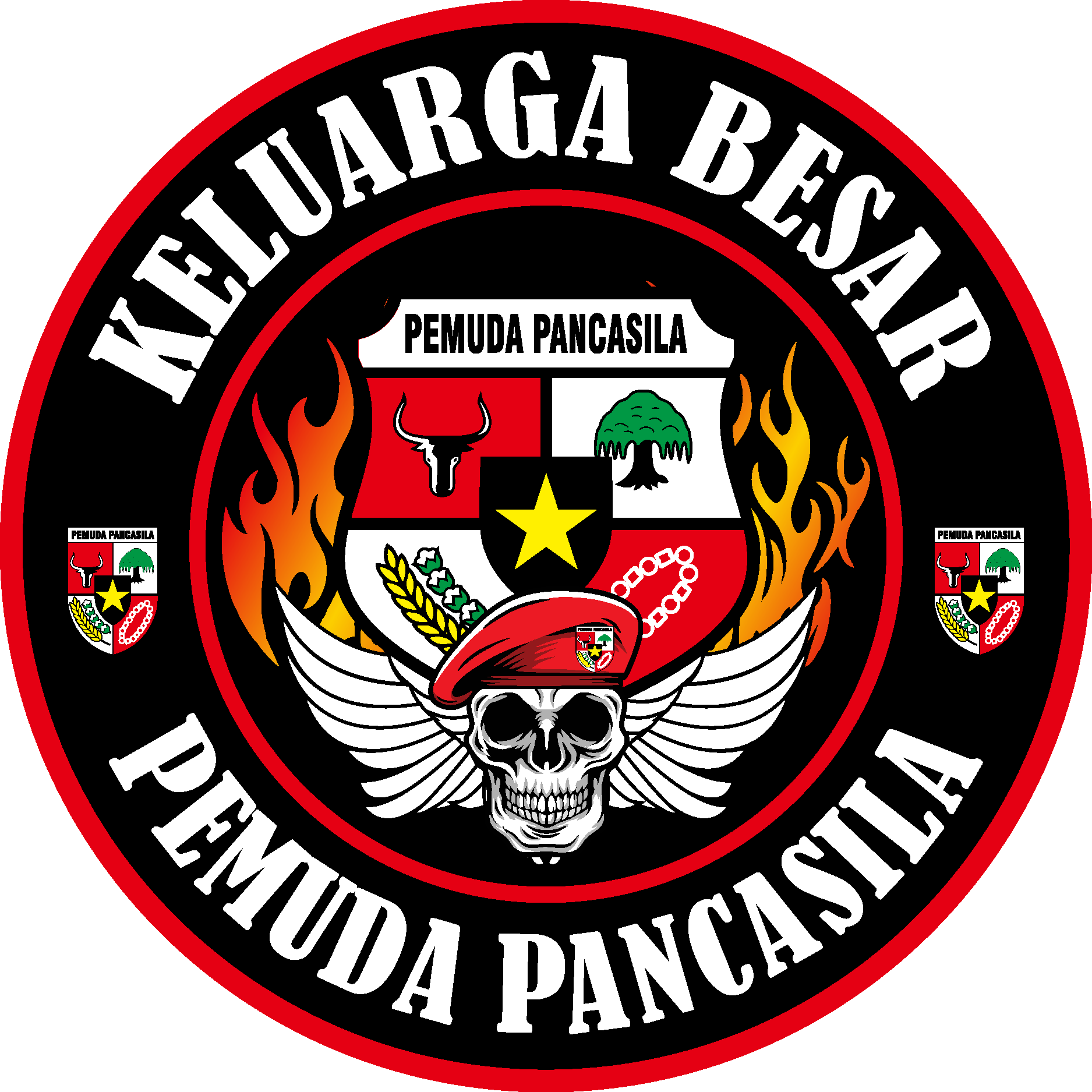 KELUARGA BESAR PEMUDA PANCASILA BULAT Logo Vector Logo